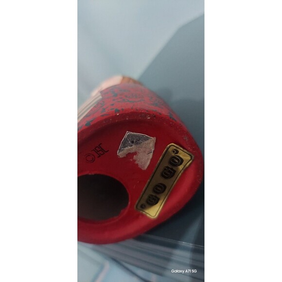 *Vintage 60s Gogo Piggy Bank Paper Mache Japan - Picture 5 of 6